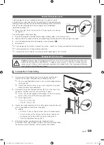 Preview for 59 page of Samsung UE40C8705 User Manual