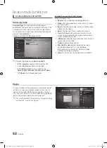 Preview for 116 page of Samsung UE40C8705 User Manual