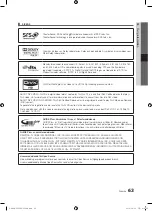 Preview for 127 page of Samsung UE40C8705 User Manual