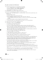 Preview for 166 page of Samsung UE40C8705 User Manual