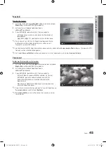 Preview for 301 page of Samsung UE40C9005ZWXXE User Manual