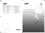 Samsung UE40H5203A User Manual preview