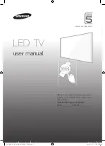 Предварительный просмотр 21 страницы Samsung UE40H5203A User Manual