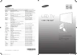 Samsung UE40H5304 User Manual preview