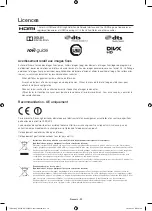 Preview for 40 page of Samsung UE40H5500AW User Manual