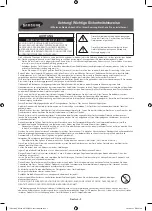 Preview for 42 page of Samsung UE40H5500AW User Manual