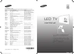 Samsung UE40H6400 User Manual preview