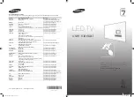 Samsung UE40H7000 User Manual preview