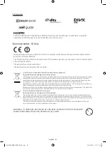 Preview for 30 page of Samsung UE40K5510B User Manual