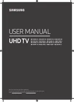 Предварительный просмотр 23 страницы Samsung UE43NU7462U User Manual