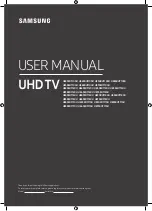 Preview for 23 page of Samsung UE43RU7100U User Manual