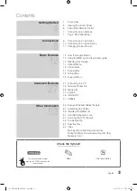 Preview for 3 page of Samsung UE46C7000 User Manual