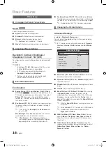 Preview for 16 page of Samsung UE46C7000 User Manual