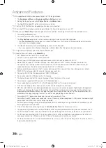 Preview for 36 page of Samsung UE46C7000 User Manual