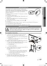 Preview for 57 page of Samsung UE46C7000 User Manual