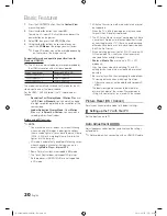 Preview for 20 page of Samsung UE46C9000S User Manual