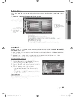 Preview for 37 page of Samsung UE46C9000S User Manual