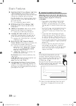 Preview for 22 page of Samsung UE46C9000SK User Manual