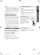 Preview for 25 page of Samsung UE46C9000SK User Manual