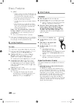 Preview for 28 page of Samsung UE46C9000SK User Manual