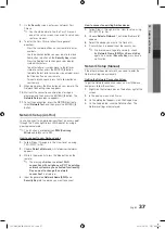 Preview for 37 page of Samsung UE46C9000SK User Manual