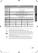 Preview for 63 page of Samsung UE46C9000SK User Manual