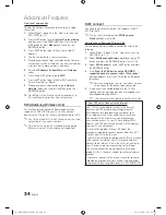 Preview for 34 page of Samsung UE46C9000Z User Manual