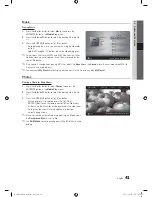 Preview for 41 page of Samsung UE46C9000Z User Manual