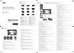 Samsung UE46D Quick Setup Manual предпросмотр