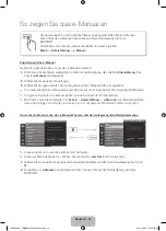 Предварительный просмотр 58 страницы Samsung UE46EH5300 User Manual