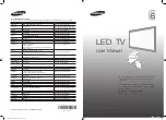 Samsung UE48H6800 User Manual preview