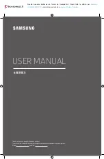 Samsung UE49MU6400 User Manual preview