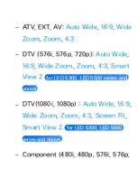 Предварительный просмотр 120 страницы Samsung UE50ES6300U E-Manual