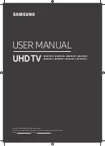 Предварительный просмотр 21 страницы Samsung UE50RU7440U User Manual