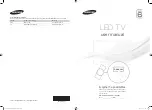 Samsung UE55D6000TK User Manual preview