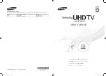 Samsung UE55F9000 User Manual preview