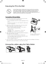 Предварительный просмотр 6 страницы Samsung UE55H6204 User Manual