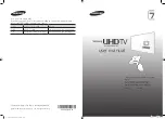 Samsung UE55HU7200 User Manual предпросмотр