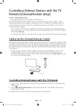 Предварительный просмотр 27 страницы Samsung UE55HU7200 User Manual