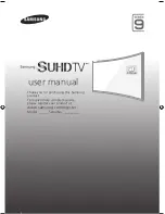 Preview for 1 page of Samsung UE55JS9000 User Manual