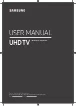 Предварительный просмотр 21 страницы Samsung UE55RU7300U User Manual