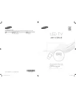 Samsung UE60F6300 User Manual preview