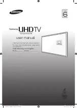 Samsung UE60JU6400 User Manual preview