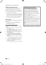 Preview for 34 page of Samsung UE65C8000XK User Manual