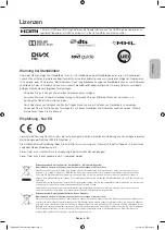 Preview for 69 page of Samsung UE65H8000 User Manua