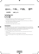 Предварительный просмотр 40 страницы Samsung UE75F6300A User Manual