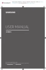 Preview for 1 page of Samsung UE75MU8000TXZG User Manual