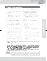 Предварительный просмотр 5 страницы Samsung UF-130DX User Manual