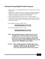 Предварительный просмотр 13 страницы Samsung UF-80DX Software User'S Manual