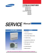 Preview for 1 page of Samsung UH026EAV Series Service Manual